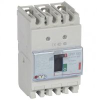 Logo Disj puissance dpx 160 - magnto-thermique - 36 ka - 3p - 63 a 420083