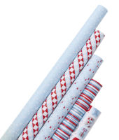 Logo Clairefontaine papier cadeau de nol 'gomtrique' 87001353