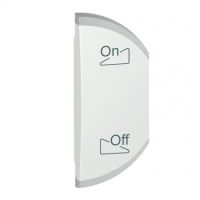 Logo Enjoliveur cliane bus - clairage et diffusion sonore - simple droite - blanc 068152