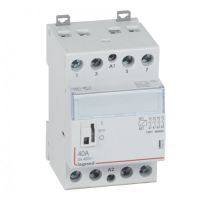 Logo Contacteur de puissance bobine 230 v~ - 4p - 250 v~ - 40 a - 4f - 3 mod 412553