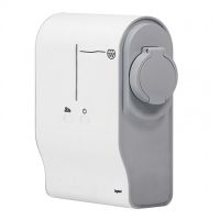 Logo Borne plastique green'up mono 3,7/4,6 kw - mode 3 - fixation murale 059020