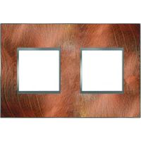 Logo Plaque espace evolution - matires - 2 postes - cuivre rotobross 64622