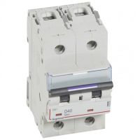 Logo Disj magnto-therm dx - 2p - 40 a - 50 ka - courbe d - 3m 410204