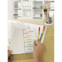 Logo Avery jeu d'intercalaires personnalisable ready index en polypropylne 12 touches. format a4. 417341