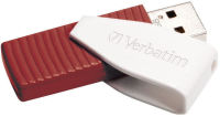 Logo Verbatim cl usb 2.0 swivel 16go rouge 221452