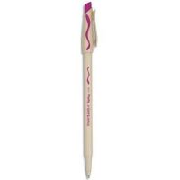 Logo Papermate stylo bille gommable replay, pointe moyenne, coloris rose 321481