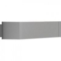 Logo Wallwasher borneo horizon gris argent diffusion bilatrale led blanches 6500k 498043