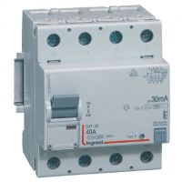 Logo Inter diff dx-id - vis/vis - 4p- 400v~- 40a - type b - 30ma - dpart bas - 4m 411846