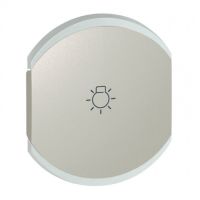 Logo Enjoliveur cliane bus - clairage 1 picto - double - titane 068442