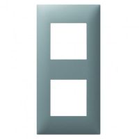 Logo Plaque espace evolution - nuances - 2 postes - magnsium 64502
