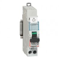 Logo Disjoncteur dnx 4500 - auto/vis - u+n 230v~ 16a - 6ka - courbe c - 1 mod 406883
