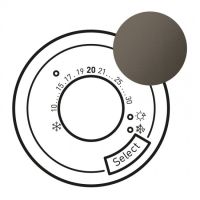 Logo Enjoliveur cliane - thermostat fil pilote / cpl - graphite 067993