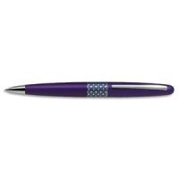 Logo Pilot stylo bille pointe moyenne mr retrop pop violet mtallique 143568