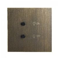 Logo Commande lumire art d'arnould epure myhome bus - bronze 67381