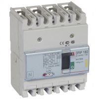 Logo Disj puissance dpx 160 - magnto-thermique - 16 ka - 4p - 100 a 420015