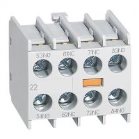 Logo Bloc de contacts auxiliaires adaptables pour mini-contacteurs-frontal-2 no+2 nf 417155