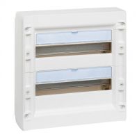 Logo Coffret de distribution xl 125 - 2 ranges de 18 modules 401612