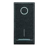 Logo Interrupteurs bipolaires 20 a axolute -  anthracite - 1 module 4002