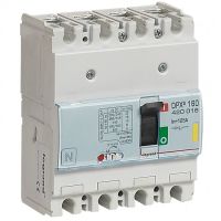 Logo Disj puissance dpx 160 - magnto-thermique - 16 ka - 4p - 125 a 420016