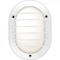 Logo Hublot chartres ovale alu jupe a grille blanc g24q2 / 18w 654700