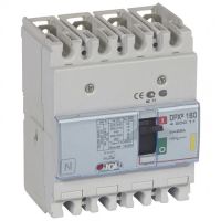 Logo Disj puissance dpx 160 - magnto-thermique - 16 ka - 4p - 25 a 420011