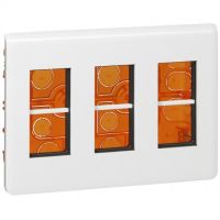Logo Kit poste de travail encastr - programme mosaic - pour 3x4 modules 078873