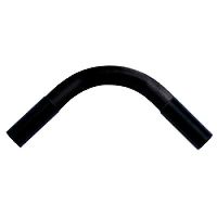 Logo Cintre grand rayon 90 ip 44 - 16 mm - noir 07941