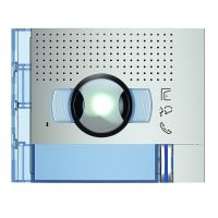 Logo Faade sfera new pour module lectronique audio/vido 1appel grd angle -allmetal 351311
