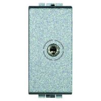 Logo Connecteur jack femelle 3.5 mm livinglight - a visser  - tech - 1 module 4280