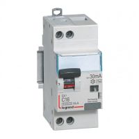 Logo Disj diff dx 4500 - vis/vis -u+n 230v~ 16a - typeac - 30ma - 6ka -courbe c - 2m 410705
