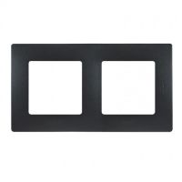 Logo Plaque 2 postes nilo - fonte 096716