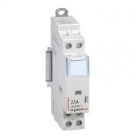 Logo Contacteur de puissance bobine 24v~ -sans cde manuelle-2p/250v~-25a-2f 412505