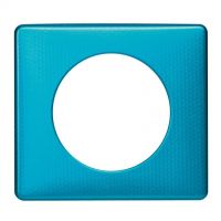 Logo Plaque cliane - mtal - 1 poste - blue snake 068771