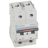 Logo Disj magnto-therm dx - 2p - 50 a - 36 ka - courbe c - 3m 410013