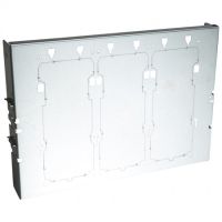 Logo Platine de montage xl 4000 - pour 1  3 dpx extractible - vertical 020791