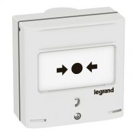 Logo Dispositif de commande pour coupure - 2 contacts avec voyant - couleur blanc 138074