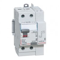 Logo Inter diff dx-id - vis/auto - 2p - 230v~ - 63a -type ac - 30ma -dpart haut- 3m 411633