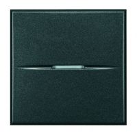 Logo Double poussoir axolute no/nf - 10a-250v~- connexion auto - anthracite - 2 mod. 40342