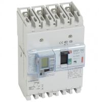 Logo Disj puissance dpx 160 - magnto-thermique diff - 36 ka - 4p - 160 a 420117
