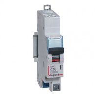 Logo Disjoncteur dnx 4500 - auto/auto - u+n 230v~ 16a - 4,5ka - courbe c - 1 mod 406783