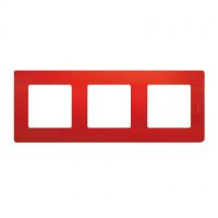 Logo Plaque 3 postes nilo� - coquelicot 096722