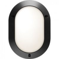 Logo Hublot chartres ovale alu jupe simple noir e27 / cfli 15w 634276