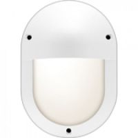 Logo Hublot chartres ovale jupe a visiere verticale blanc e27 / 60w 594270