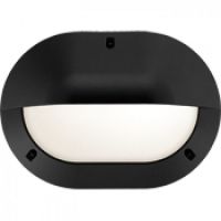 Logo Hublot chartres ovale antivandale jupe a visiere horizontale noir e27 / cfli 15w 784276