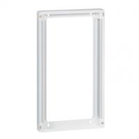 Logo Rehausse pour coffret drivia 18 modules 4 rang�es - blanc ral 9003 401274