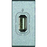 Logo Chargeur usb prise simple livinglight - 5 v - 230 v - tech - 1 module 4285