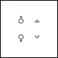 Logo Commande pour volets art d'arnould epure myhome bus - acier satin 67584