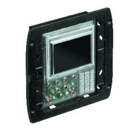 Logo Poste int�rieur 2 fils mains libres - encastr� - pour plaques livinglight air 344401