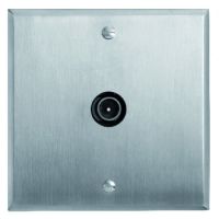 Logo Art d'arnould - m�moire - prise tv simple - acier bross� 67129