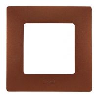 Logo Plaque 1 poste nilo� - cacao 096708